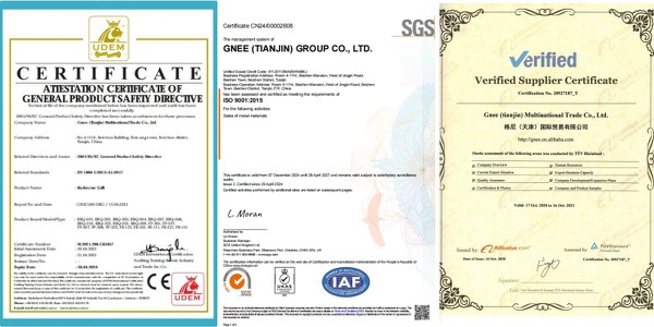 Gnee Steel 713C Certificate Gnee Steel 713C Certificate